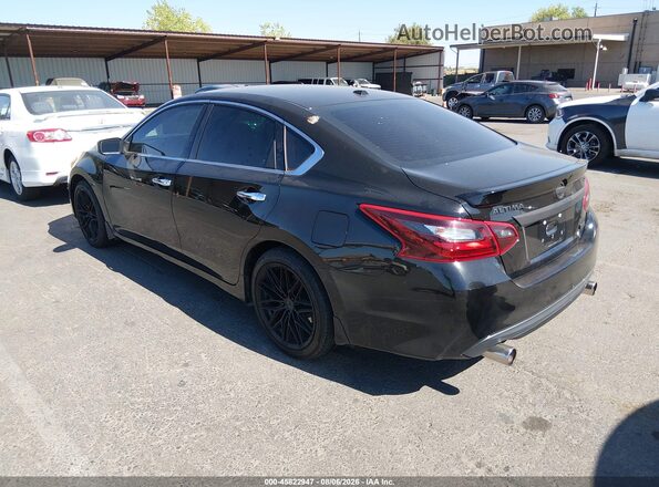 1N4AL3APXJC137719 2018 NISSAN ALTIMA Черный Задняя левая четверть