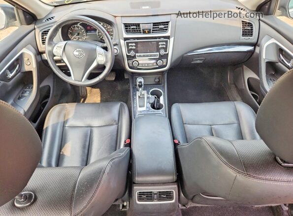1N4AL3APXJC141396 2018 NISSAN ALTIMA Black Вид панелі приладів