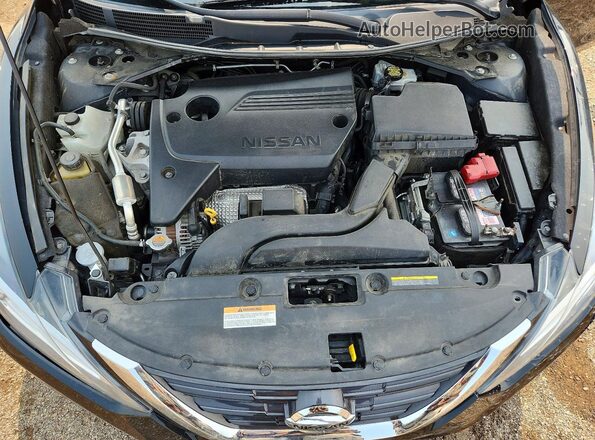 1N4AL3APXJC141396 2018 NISSAN ALTIMA Black Вид підкапотного простору