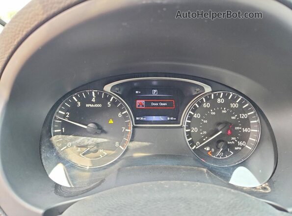 1N4AL3APXJC141396 2018 NISSAN ALTIMA Black Вид щитка приладів