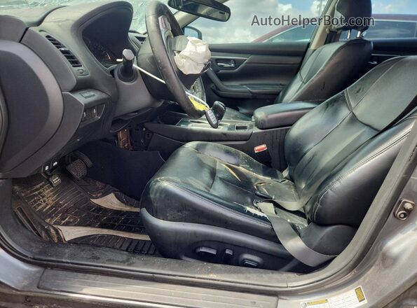 1N4AL3APXJC151099 2018 NISSAN ALTIMA Gray Front interior view