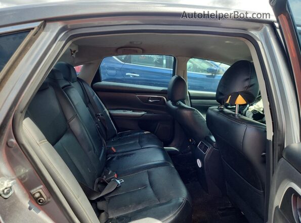 1N4AL3APXJC151099 2018 NISSAN ALTIMA Gray Rear seats view