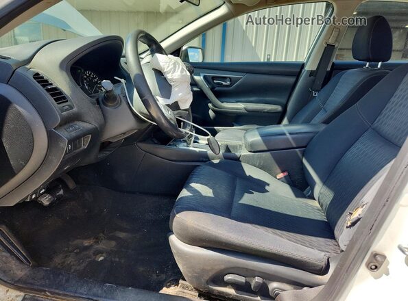 1N4AL3APXJC159574 2018 NISSAN ALTIMA White წინა სალონის ხედი