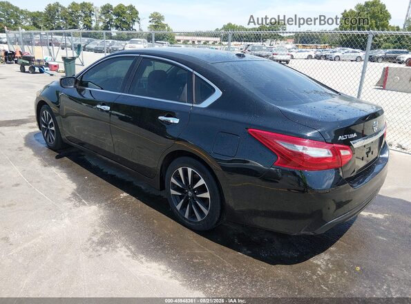 1N4AL3APXJC175645 2018 NISSAN ALTIMA Черный Задняя левая четверть