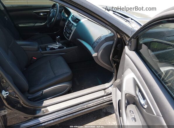 1N4AL3APXJC175645 2018 NISSAN ALTIMA Черный Вид салона спереди