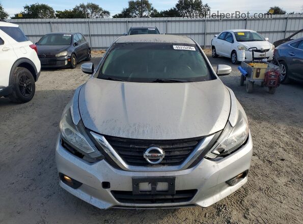 1N4AL3APXJC181283 2018 NISSAN ALTIMA Silver წინა ხედი