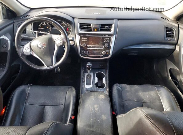 1N4AL3APXJC181283 2018 NISSAN ALTIMA Silver წინა პანელის ხედი