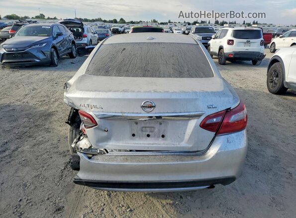 1N4AL3APXJC181283 2018 NISSAN ALTIMA Silver უკანა ხედი