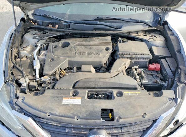 1N4AL3APXJC181283 2018 NISSAN ALTIMA Silver უკანა სალონის ხედი