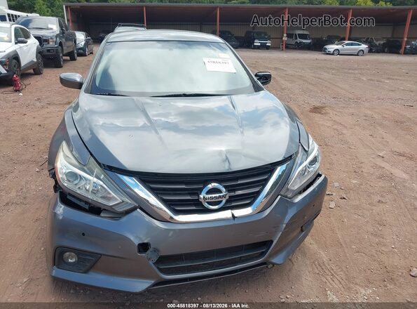 1N4AL3APXJC216047 2018 NISSAN ALTIMA Серый Вид спереди