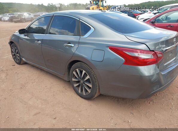 1N4AL3APXJC216047 2018 NISSAN ALTIMA Серый Задняя левая четверть