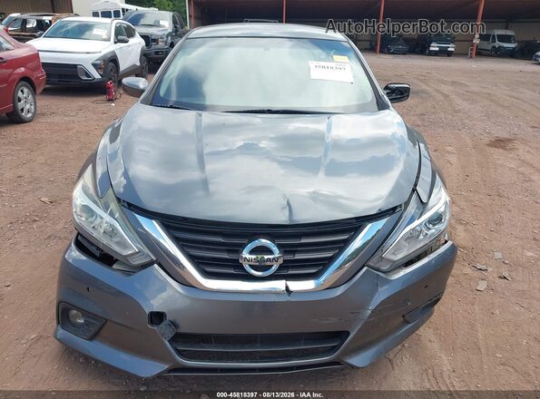 1N4AL3APXJC216047 2018 NISSAN ALTIMA Серый Вид панели приборов