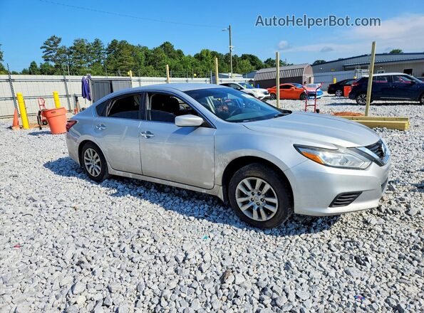 1N4AL3APXJC220535 2018 NISSAN ALTIMA Серебряный Передняя правая четверть