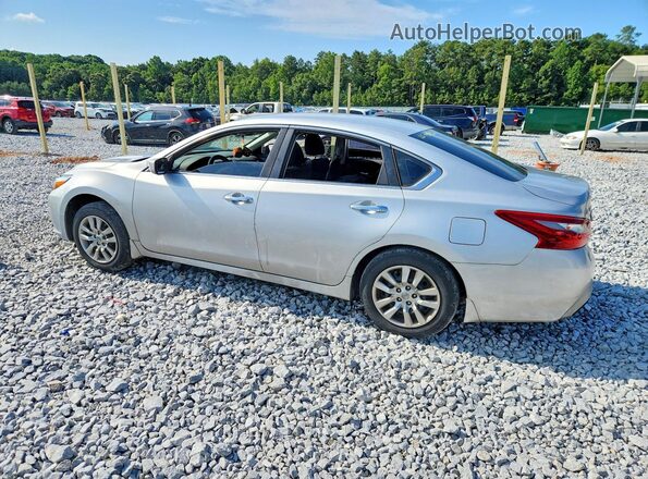 1N4AL3APXJC220535 2018 NISSAN ALTIMA Серебряный Задняя левая четверть