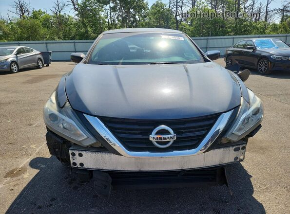 1N4AL3APXJC220969 2018 NISSAN ALTIMA Gray წინა ხედი