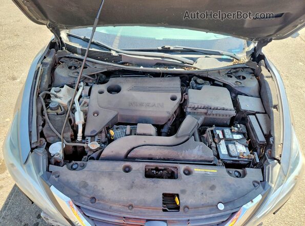 1N4AL3APXJC220969 2018 NISSAN ALTIMA Gray უკანა სალონის ხედი