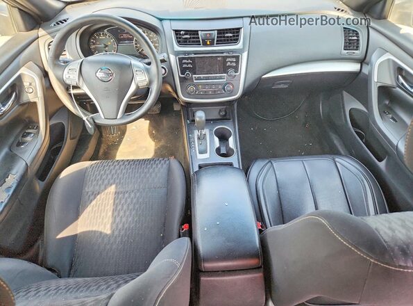 1N4AL3APXJC220969 2018 NISSAN ALTIMA Gray წინა პანელის ხედი