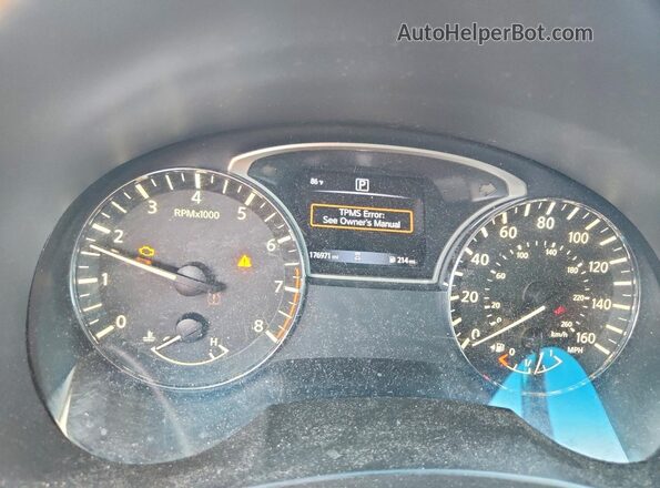 1N4AL3APXJC220969 2018 NISSAN ALTIMA Gray ხელსაწყოთა პანელის ხედი