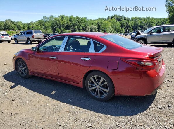 1N4AL3APXJC295557 2018 NISSAN ALTIMA Red Задня ліва чверть