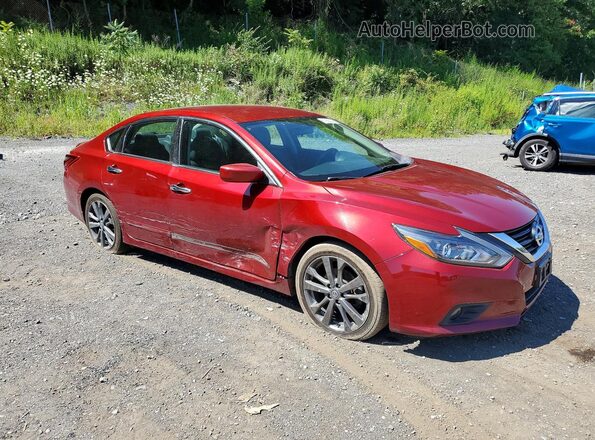 1N4AL3APXJC295557 2018 NISSAN ALTIMA Red Передня права чверть