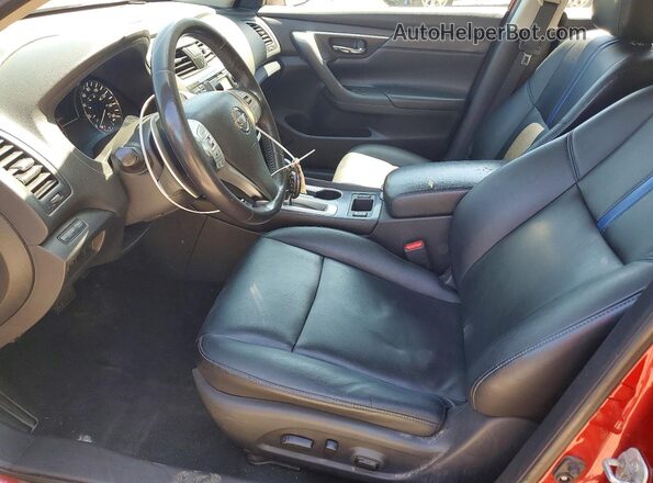 1N4AL3APXJC295557 2018 NISSAN ALTIMA Red Вид салону спереду