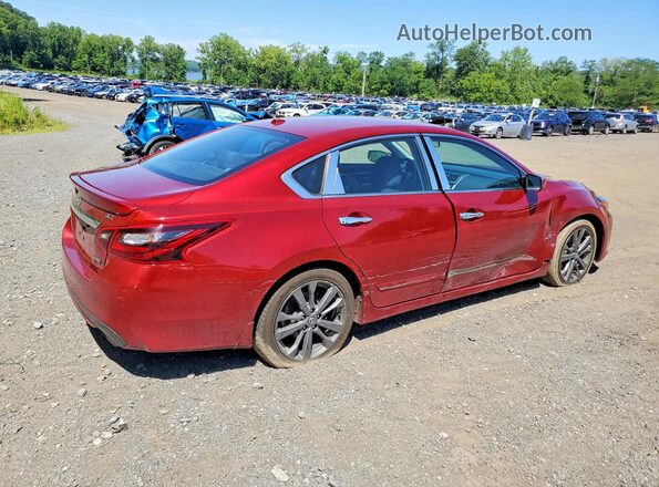 1N4AL3APXJC295557 2018 NISSAN ALTIMA Red Задня права чверть