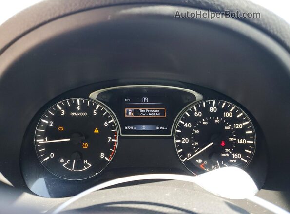 1N4AL3APXJC295557 2018 NISSAN ALTIMA Red Вид щитка приладів