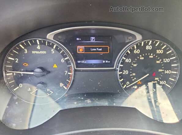 1N4AL3APXJC295784 2018 NISSAN ALTIMA Gray Vista del cuadro de instrumentos