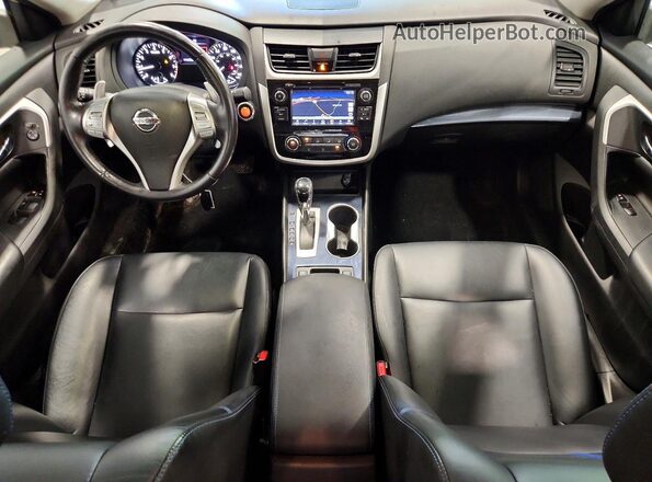1N4AL3APXJC472379 2018 NISSAN ALTIMA Белый Вид панели приборов