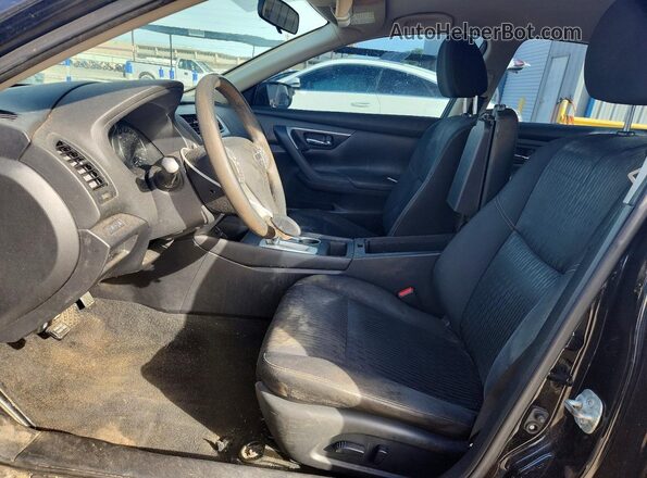 1N4AL3APXJC474147 2018 NISSAN ALTIMA Black Front interior view
