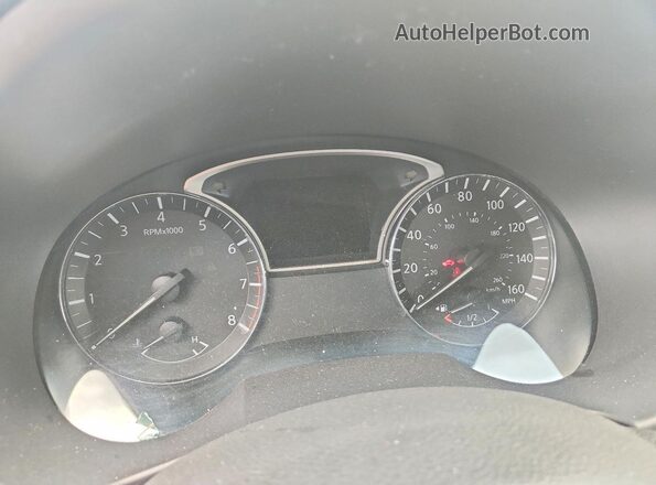 1N4AL3APXJC478425 2018 NISSAN ALTIMA Black Вид щитка приладів