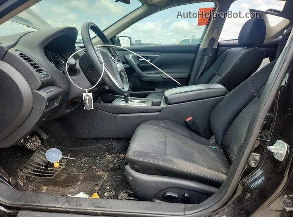 1N4AL3APXJC478425 2018 NISSAN ALTIMA Black Вид салону спереду