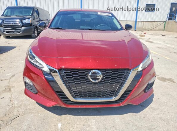 1N4AL4CV0MN315650 2021 NISSAN ALTIMA Maroon Դիմացի տեսք