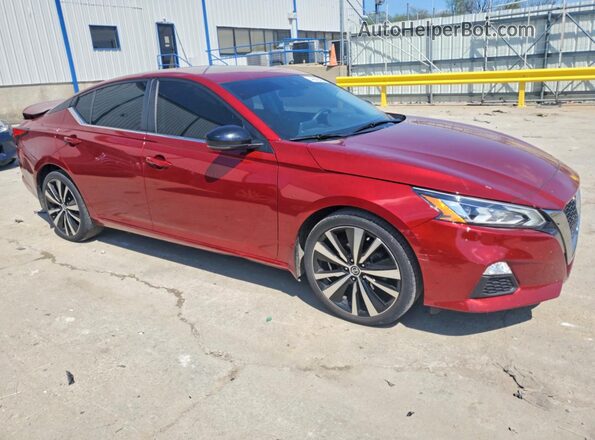 1N4AL4CV0MN315650 2021 NISSAN ALTIMA Maroon Առջևի աջ