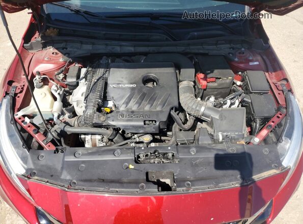 1N4AL4CV0MN315650 2021 NISSAN ALTIMA Maroon Սալոնի հետևի տեսք