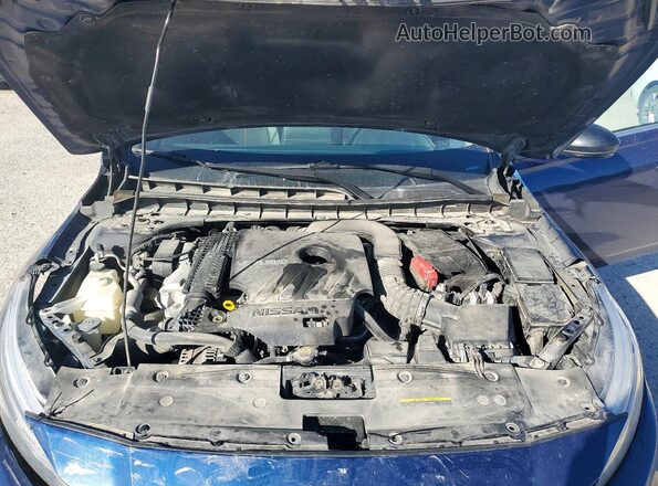 1N4AL4CV1MN354506 2021 NISSAN ALTIMA Blue Widok wnętrza z tyłu