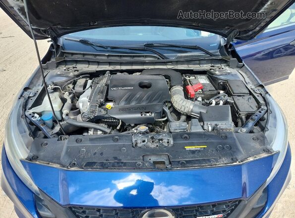 1N4AL4CV3NN346005 2022 NISSAN ALTIMA Blue Vista interior trasera