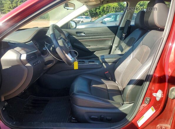 1N4AL4CV5KC102816 2019 NISSAN ALTIMA Красный Вид салона спереди
