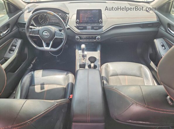 1N4AL4CVXKC257961 2019 NISSAN ALTIMA White წინა პანელის ხედი