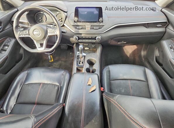 1N4AL4CVXMN308575 2021 NISSAN ALTIMA White Widok deski rozdzielczej
