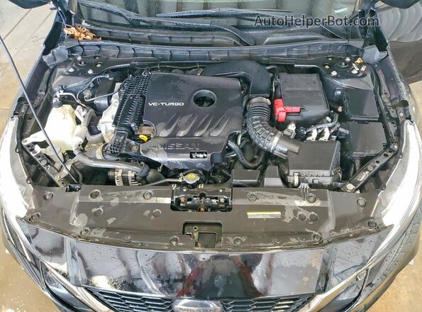1N4AL4CVXMN397306 2021 NISSAN ALTIMA Black უკანა სალონის ხედი