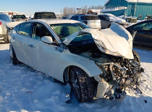 1N4AL4FV8LC139324 2020 NISSAN ALTIMA Белый Передняя правая четверть