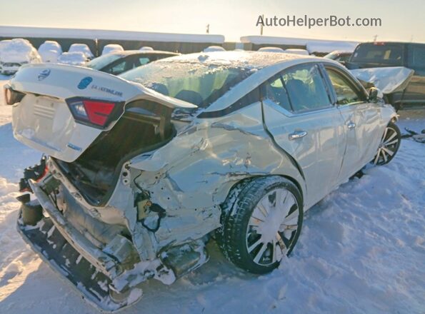 1N4AL4FV8LC139324 2020 NISSAN ALTIMA Белый Задняя правая четверть