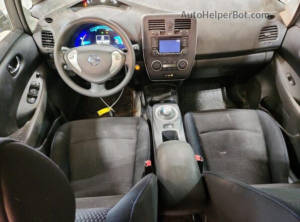1N4AZ0CP0GC303751 2016 NISSAN LEAF Серый Вид панели приборов