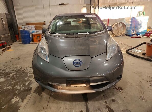 1N4AZ0CP0GC303751 2016 NISSAN LEAF Серый Вид спереди
