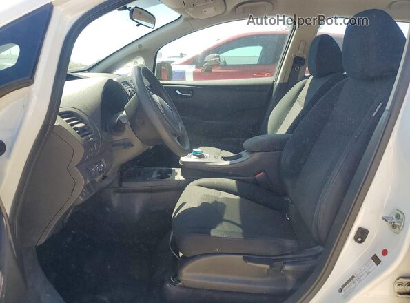 1N4AZ0CP5GC303082 2016 NISSAN LEAF White Вид салону спереду