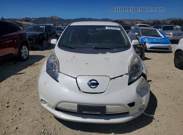 1N4AZ0CP5GC303082 2016 NISSAN LEAF White Вид спереду