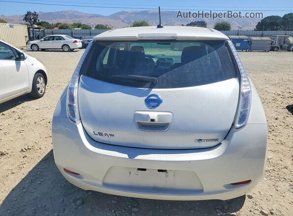 1N4AZ0CP5GC303082 2016 NISSAN LEAF White Вид ззаду