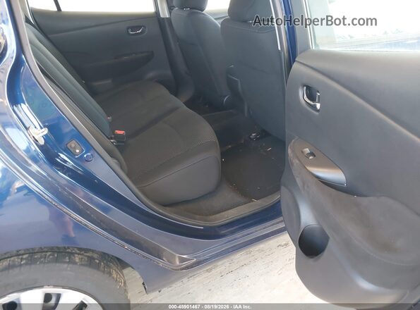 1N4AZ0CP6GC300112 2016 NISSAN LEAF Blue VIN sticker view