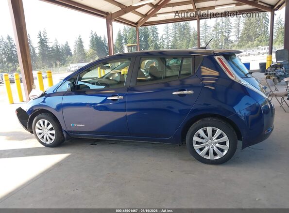 1N4AZ0CP6GC300112 2016 NISSAN LEAF Blue 